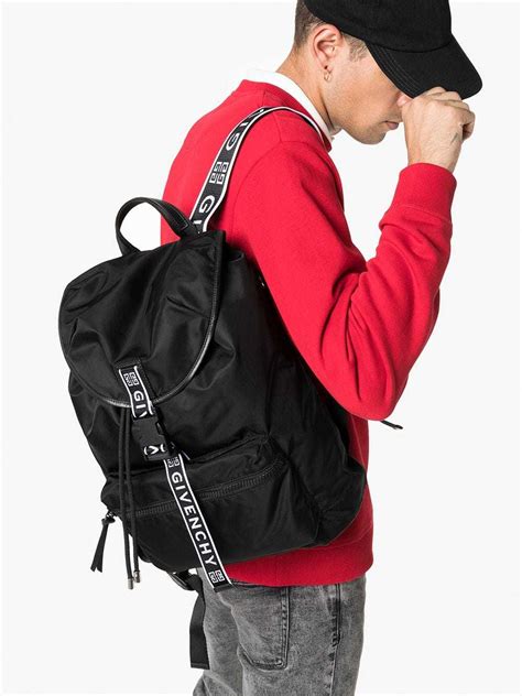 givenchy black light 3 ticker backpack